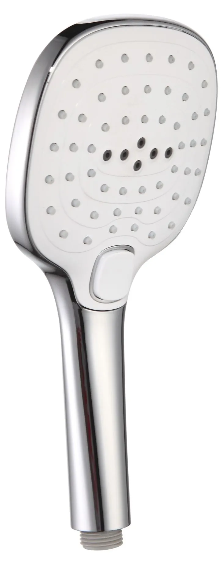 Button Ystafell Ymolchi Moethus Jet Aml-Function Aml-Swyddogaeth Cyfuniad Effaith Effeithlon Pen-y-Bwlch 3-Gosod Pennaeth Cawodydd Meddal Button