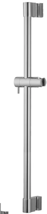 Ystafell Ymolchi Dur Di-staen Cawod Llithro Bar gyda Cawod Holder Rownd Dur Di-staen Pipe