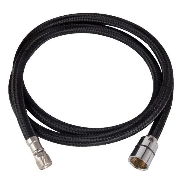 Cysylltydd Toiledau Holl Dur Di-staen Braided, 1/2 Thread Cywasgu Benywaidd X 7/8 Thread Ballcock Men